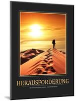 Herausforderung (German Translation)-null-Mounted Photo