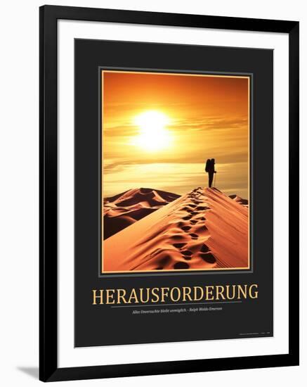 Herausforderung (German Translation)-null-Framed Photo