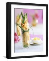 Herb Crepes Filled with Green Asparagus-Jan-peter Westermann-Framed Photographic Print