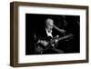 Herb Ellis, Tenor Clef, Hoxton Square, London, March 1991-Brian O'Connor-Framed Photographic Print