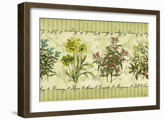 Herb Garden-Kate Ward Thacker-Framed Giclee Print