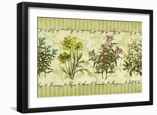 Herb Garden-Kate Ward Thacker-Framed Giclee Print