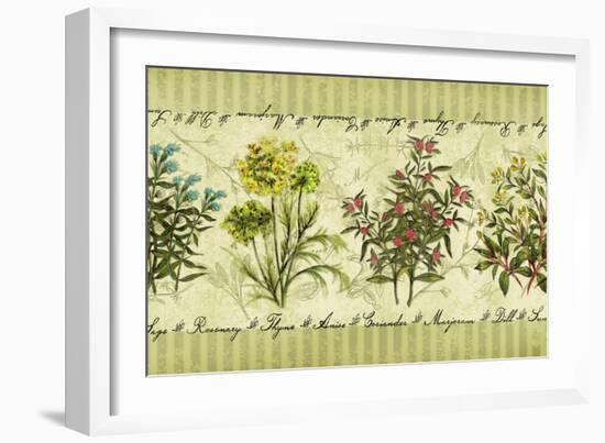 Herb Garden-Kate Ward Thacker-Framed Giclee Print