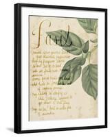 Herb Study I-Grace Popp-Framed Art Print