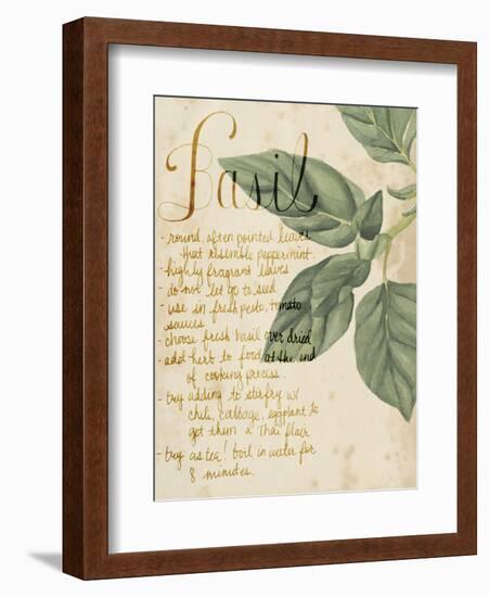 Herb Study I-Grace Popp-Framed Art Print