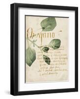 Herb Study III-Grace Popp-Framed Art Print