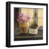 Herb Window Garden-Angela Staehling-Framed Art Print