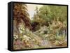 Herbaceous Border-Evelyn L. Engleheart-Framed Stretched Canvas