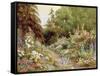 Herbaceous Border-Evelyn L. Engleheart-Framed Stretched Canvas