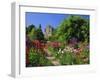 Herbaceous Borders in the Gardens, Crathes Castle, Grampian, Scotland, UK, Europe-Kathy Collins-Framed Photographic Print