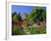 Herbaceous Borders in the Gardens, Crathes Castle, Grampian, Scotland, UK, Europe-Kathy Collins-Framed Photographic Print