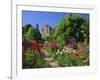 Herbaceous Borders in the Gardens, Crathes Castle, Grampian, Scotland, UK, Europe-Kathy Collins-Framed Photographic Print