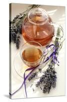 Herbal Tea And Lavender-Erika Craddock-Stretched Canvas