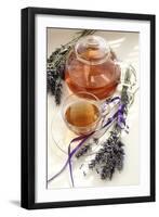 Herbal Tea And Lavender-Erika Craddock-Framed Photographic Print