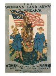 The Woman's Land Army Of America-Herbert Andrew Paus-Art Print