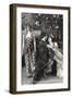 Herbert Beerbohm Tree, Constance Collier and Alice Crawford, English Actors, 1907-FW Burford-Framed Photographic Print