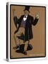 Herbert Campbell (1844-190), Drury Lane Comedian, 19th Century-null-Stretched Canvas