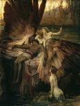 The Lament for Icarus-Herbert Draper-Framed Stretched Canvas