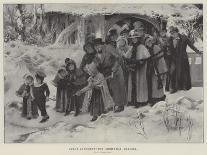 Great Grandmother's Christmas Morning-Herbert Gandy-Giclee Print