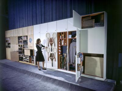 Specialized Closets Created by Architects George Nelson and Henry Wright, New York, NY 1945