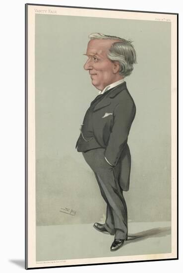 Herbert Henry Asquith Statesman-Spy (Leslie M. Ward)-Mounted Art Print
