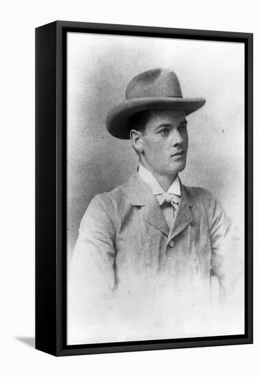 Herbert Hoover, age 23, taken in Perth in Australia, 1898-null-Framed Stretched Canvas