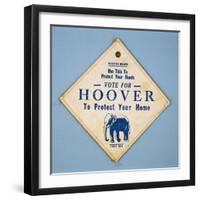 Herbert Hoover Asbestos Potholder-David J. Frent-Framed Photographic Print