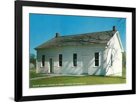 Herbert Hoover's Quaker Church-null-Framed Art Print