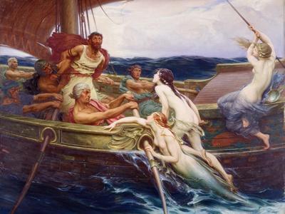 Ulysses and the Sirens, 1910