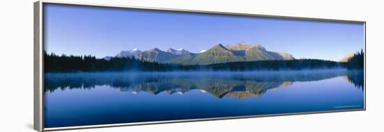 Herbert Lake and Bow Range, Banff Np, Rocky Mountains, Alberta, Canada-Hans Peter Merten-Framed Photographic Print