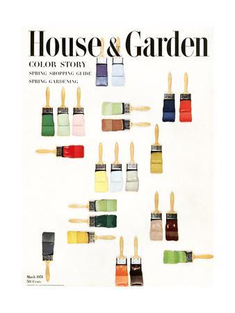 House & Garden Cover - March 1951
