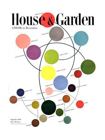 House & Garden Cover - September 1948