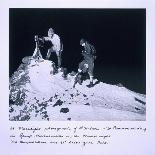 A Flashlight Photograph of Dr Wilson and Lt Bowers Reading the Ramp Thermometer-Herbert Ponting-Giclee Print