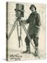 Herbert Ponting with His Camera in the Antarctic-null-Stretched Canvas