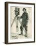 Herbert Ponting with His Camera in the Antarctic-null-Framed Photographic Print