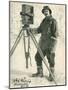 Herbert Ponting with His Camera in the Antarctic-null-Mounted Photographic Print