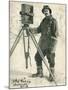 Herbert Ponting with His Camera in the Antarctic-null-Mounted Photographic Print