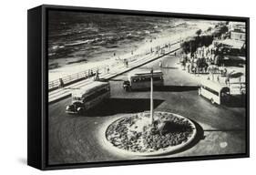 Herbert Samuel Square - Tel Aviv, Israel-null-Framed Stretched Canvas