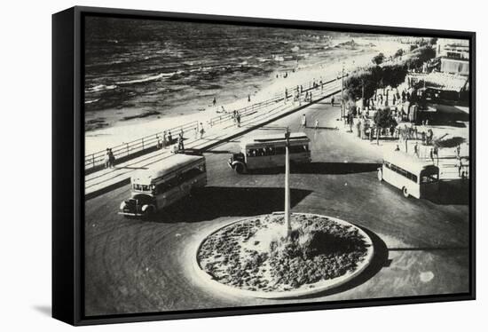 Herbert Samuel Square - Tel Aviv, Israel-null-Framed Stretched Canvas