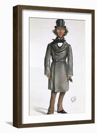 Herbert Spencer, English Philosopher and Sociologist, 1879-Francis Carruthers Gould-Framed Giclee Print