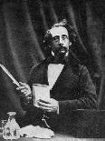 Charles Dickens Giving a Reading, 1859-Herbert Watkins-Framed Premium Giclee Print