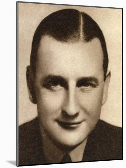 Herbert Wilcox, British Film Producer, 1933-null-Mounted Giclee Print