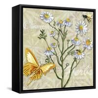 Herbs 3 Chamomile-Megan Aroon Duncanson-Framed Stretched Canvas