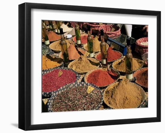 Herbs and Spices, Aix En Provence, Bouches Du Rhone, Provence, France-Roy Rainford-Framed Photographic Print