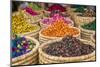 Herbs for Sale in a Stall in the Place Djemaa El Fna in the Medina of Marrakech, Morocco, Africa-Andrew Sproule-Mounted Photographic Print