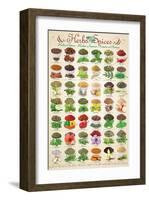 Herbs & Spices-null-Framed Art Print