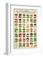 Herbs & Spices-null-Framed Art Print