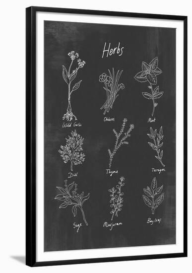 Herbs-Clara Wells-Framed Giclee Print