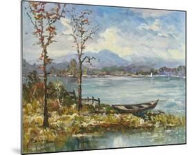 Herbst Am Seehamer See-Andreas Betz-Mounted Collectable Print