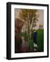 Herbstgedanken - Autumnthoughts,1886-Arnold Böcklin-Framed Giclee Print